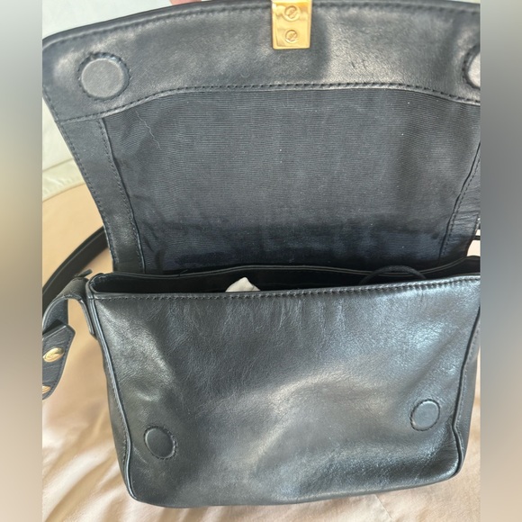 Elizabeth & James Black Crocodile Leather Purse - Picture 10 of 13